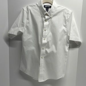 Lands’ End, Boys Short Sleeve Uniform Shirt